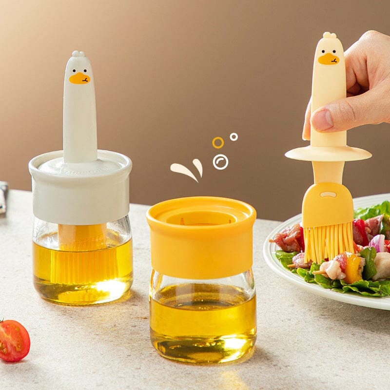 Oil Dispenser with Brush for BBQ | Stornfield