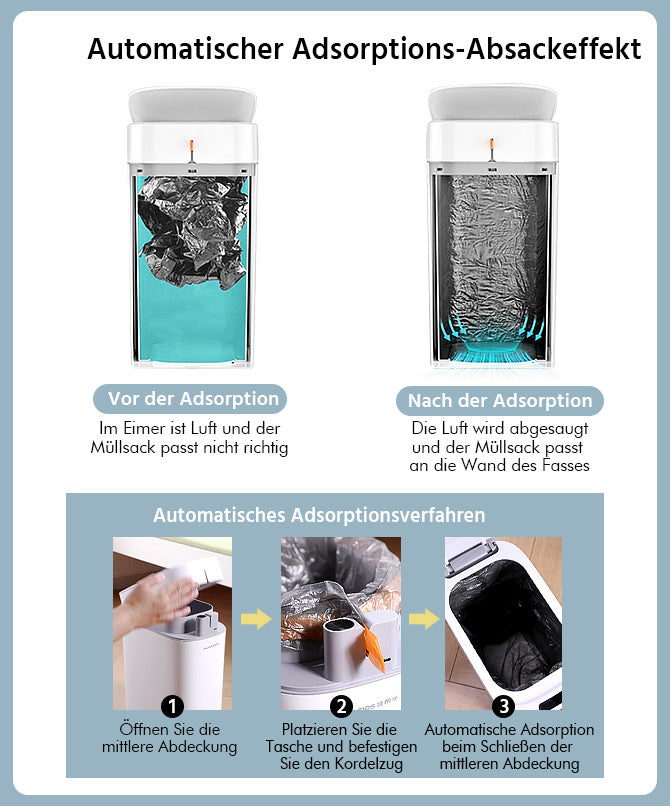 Smart Touch Trash Can | Stornfield