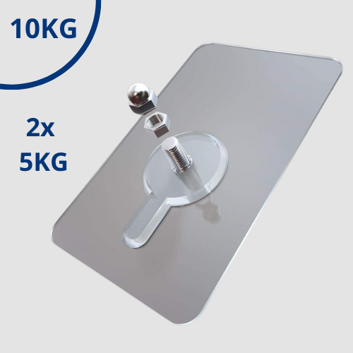 Self-adhesive nail | Load capacity of 10 kg | Suitable for all walls | Stornfield