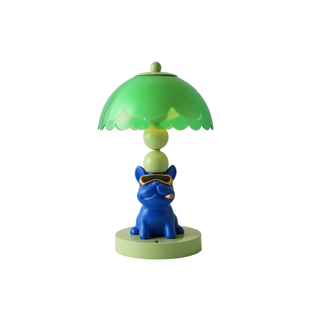 French Bulldog Table Lamp with Sunglasses
