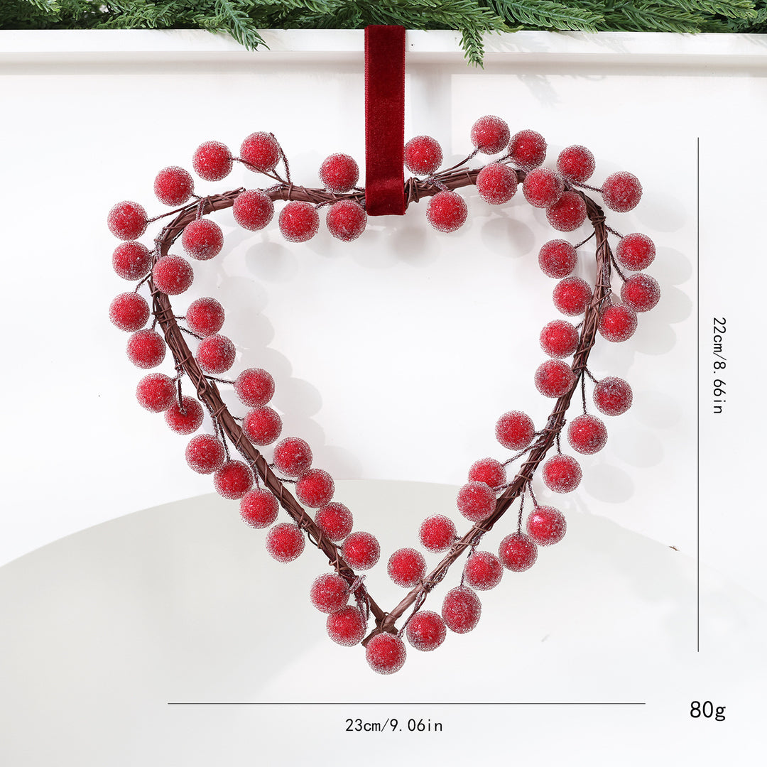 Decorative Christmas wreath for door and wall