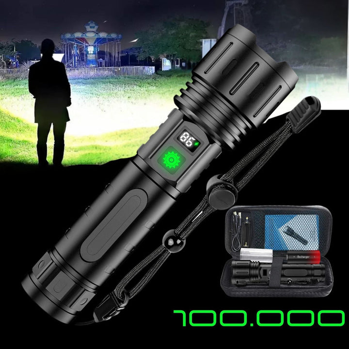 UltraStrong Night Vision Flashlight Pro – Rechargeable aluminum lamp | Stornfield