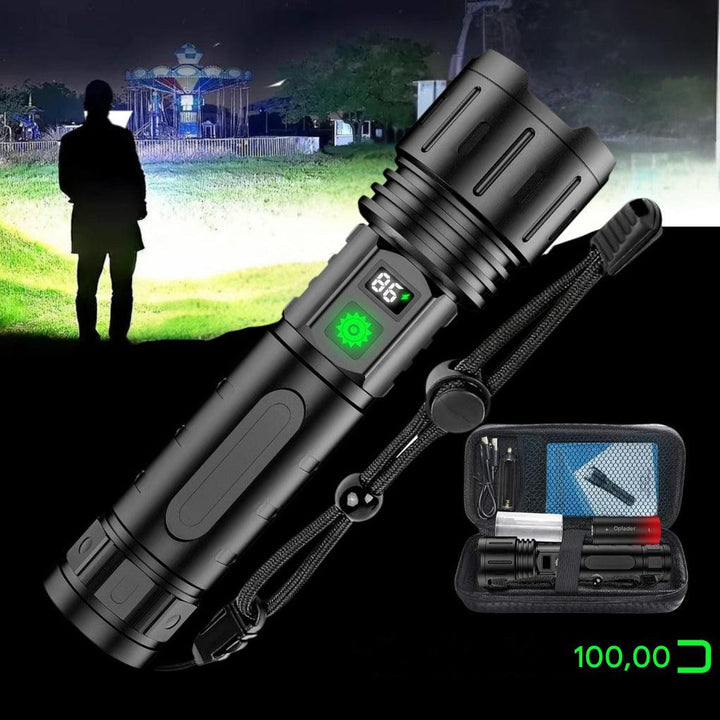 UltraStrong Night Vision Flashlight Pro – Rechargeable aluminum lamp | Stornfield