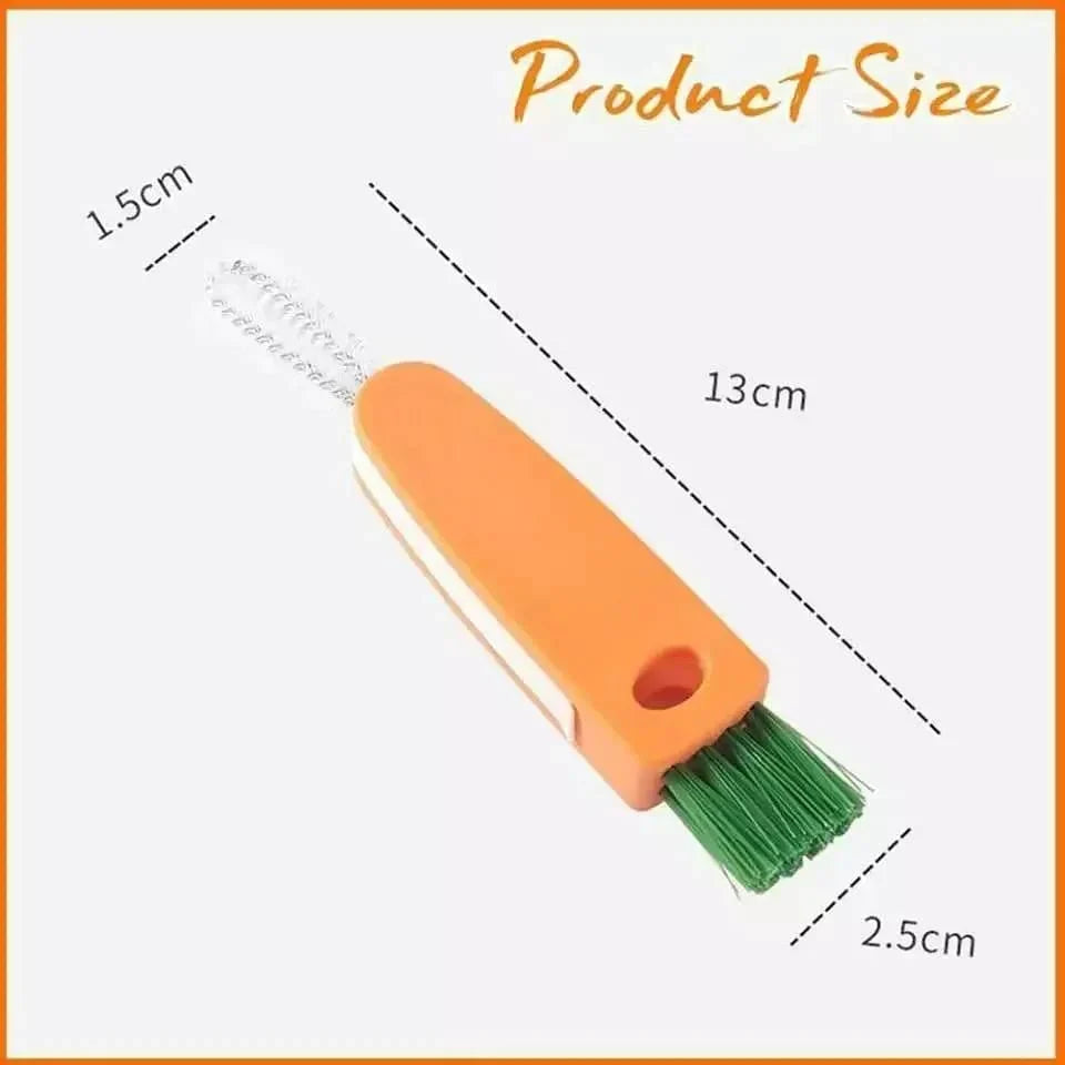 3-in-1 Bottle Lid Rubber Ring Groove Gap Cleaning Brush, Multi-Functional Bottle Gap Cleaner Stornfield