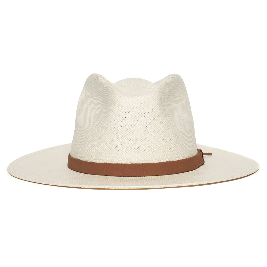 Summer Straw Fedora Hat-Black | Stornfield