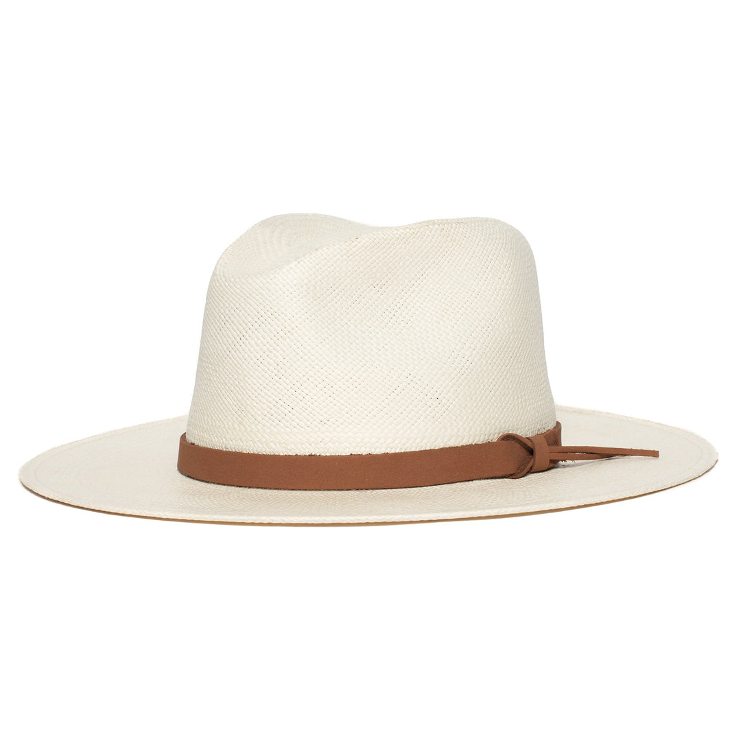 Summer Straw Fedora Hat-Black | Stornfield