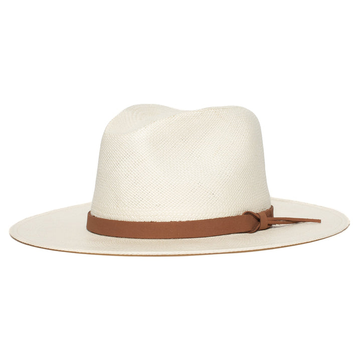 Summer Straw Fedora Hat-Black | Stornfield