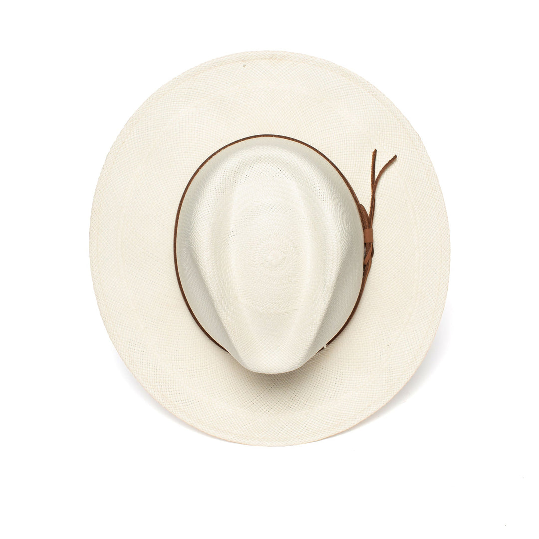 Summer Straw Fedora Hat-Black | Stornfield