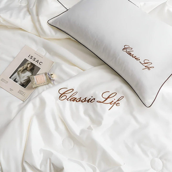 Summer Blanket - Soft Cooling Embroidered Blanket | Stornfield
