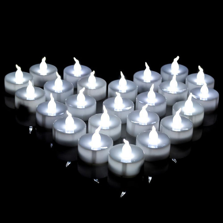 Stornfield | 100-Piece: White LED Tea Light Candles