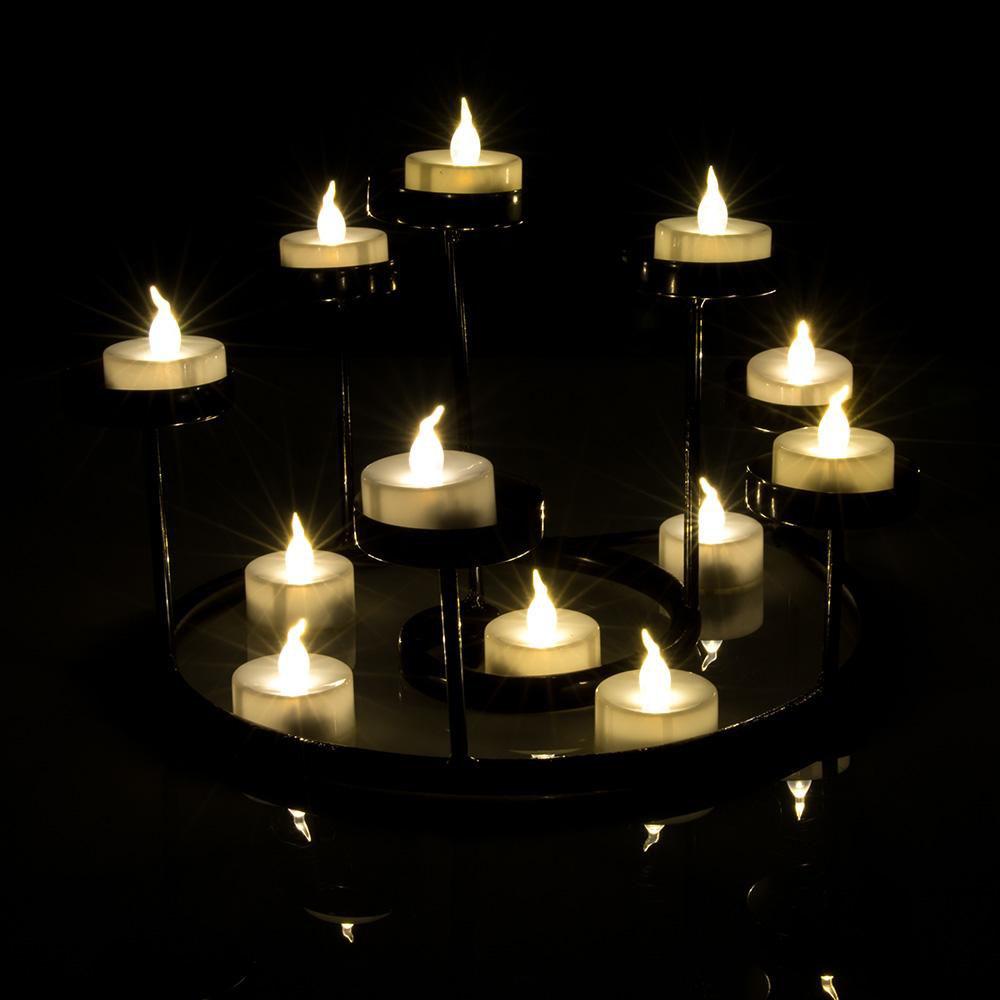 Stornfield | 100-Piece: White LED Tea Light Candles