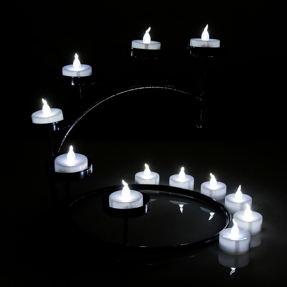 Stornfield | 100-Piece: White LED Tea Light Candles