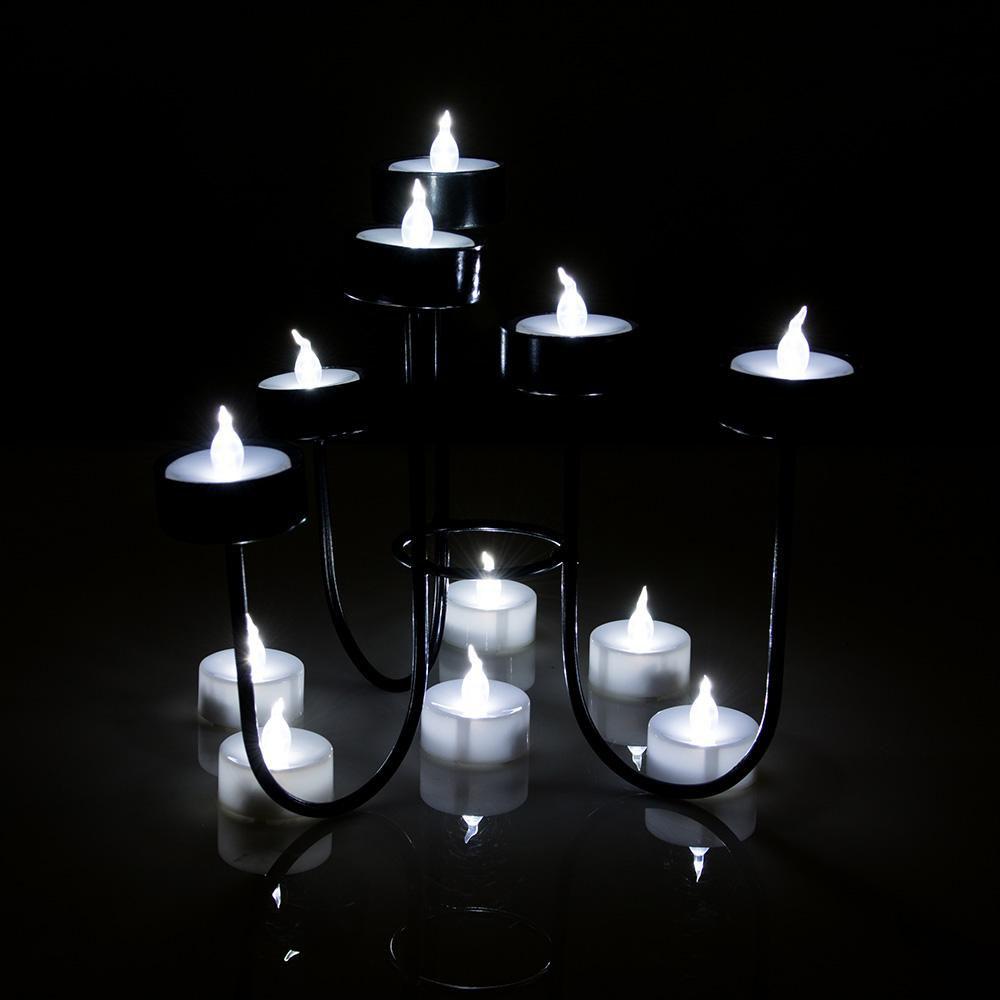 Stornfield | 100-Piece: White LED Tea Light Candles