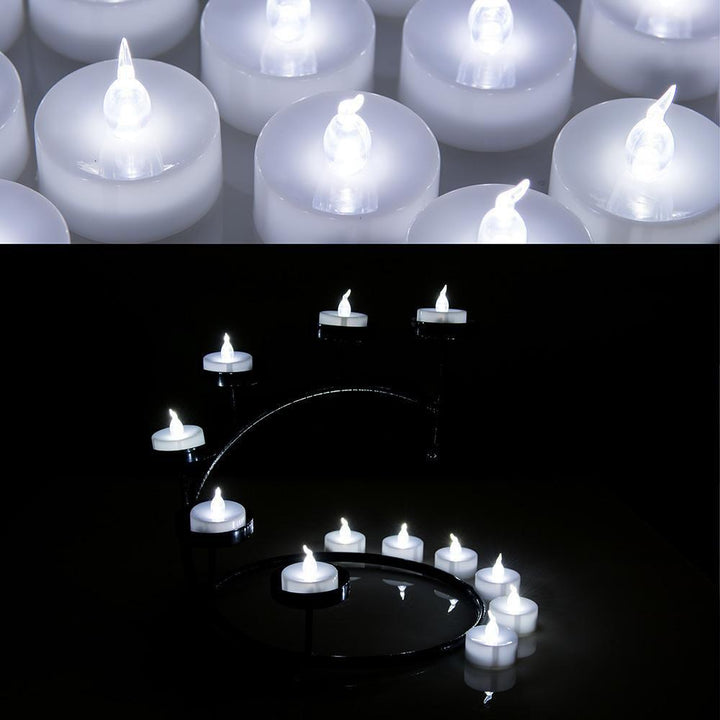 Stornfield | 100-Piece: White LED Tea Light Candles