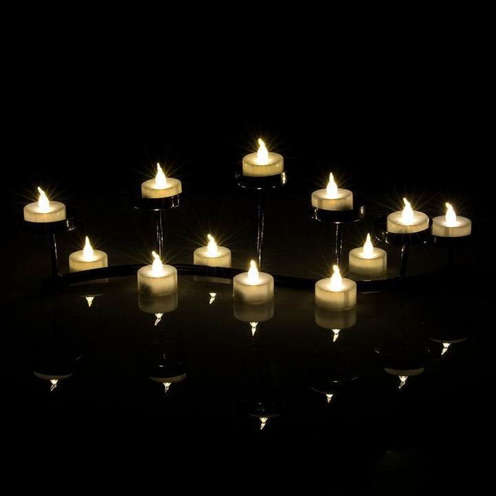 Stornfield | 100-Piece: White LED Tea Light Candles