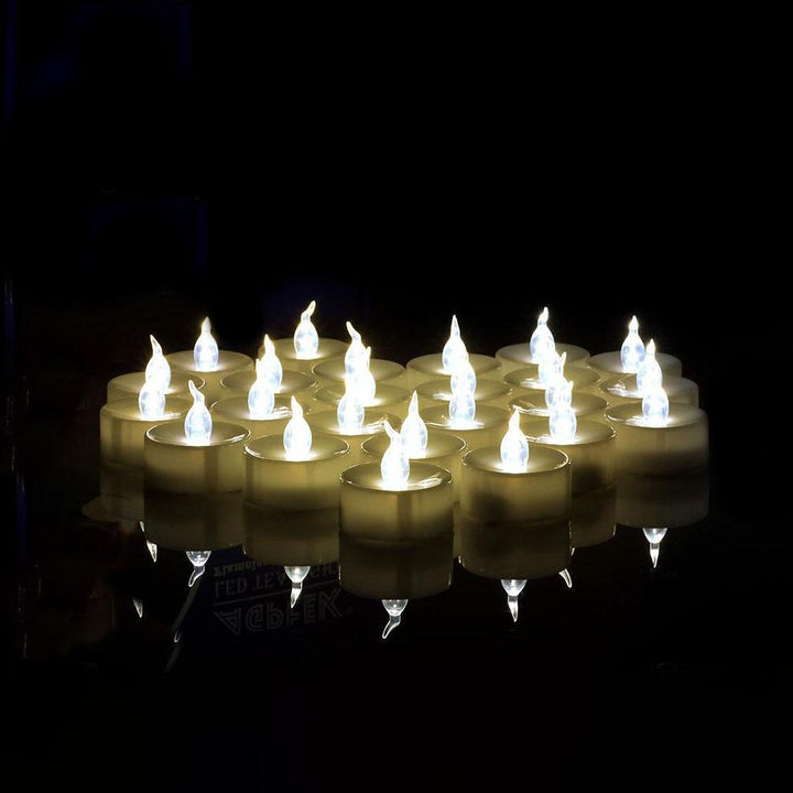 Stornfield | 100-Piece: White LED Tea Light Candles