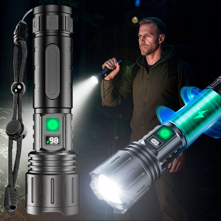 UltraStrong Night Vision Flashlight Pro – Rechargeable aluminum lamp | Stornfield