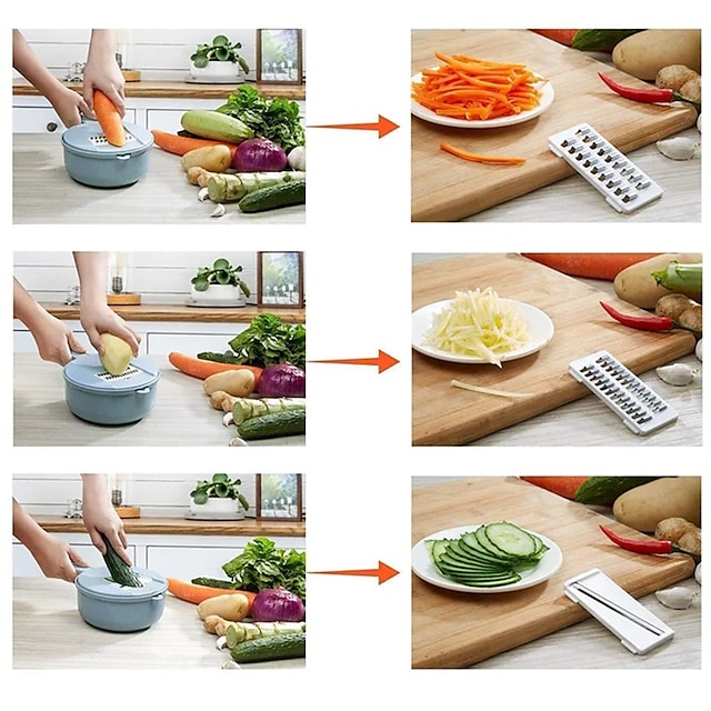 Kitchen Multi-functional Chopper 12-in-1 Vegetable Cutter | Stornfield