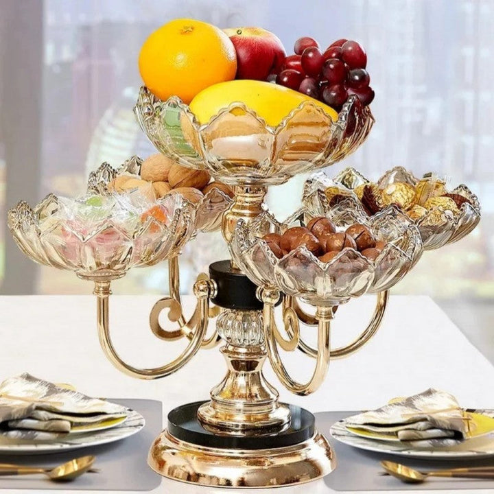 Rotating Dry Fruit Plate Rack Stornfield