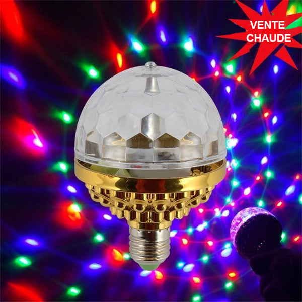 LED Disco Ball Colorful Rotating Bulb | Stornfield