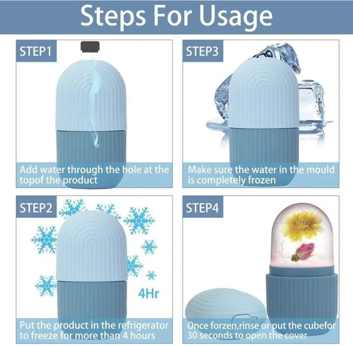 Silicone Face Ice Roller Stornfield