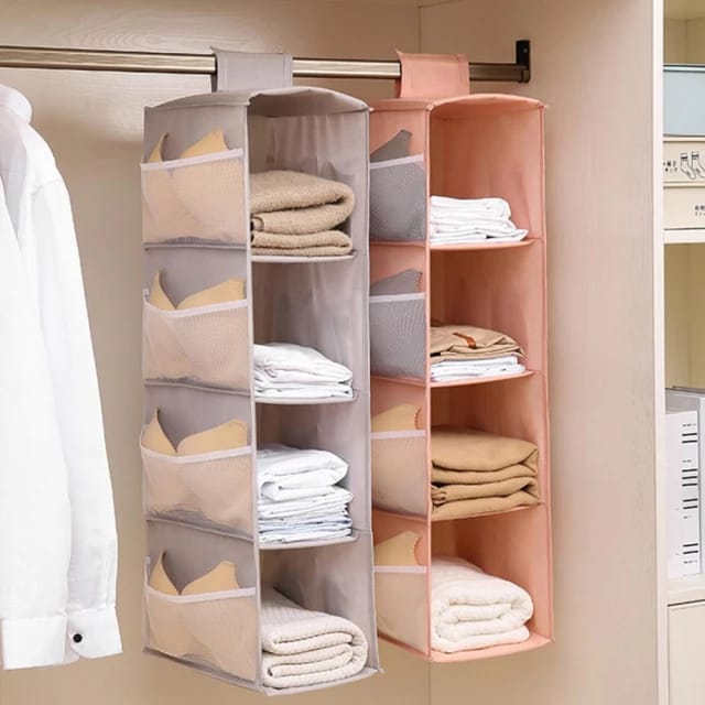 Multilayer Foldable Shelf Organizer Stornfield