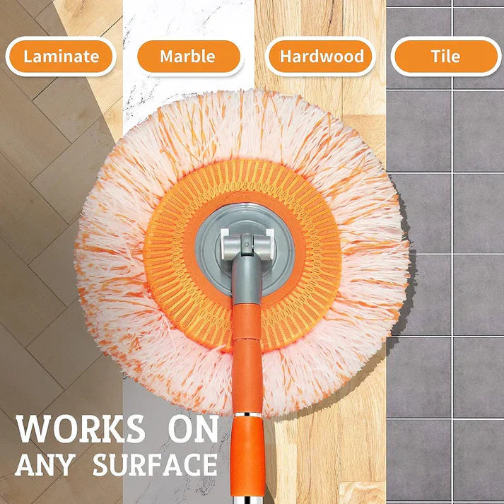FlexiRein 360° Rotatable Microfiber Cleaning Mop | Stornfield