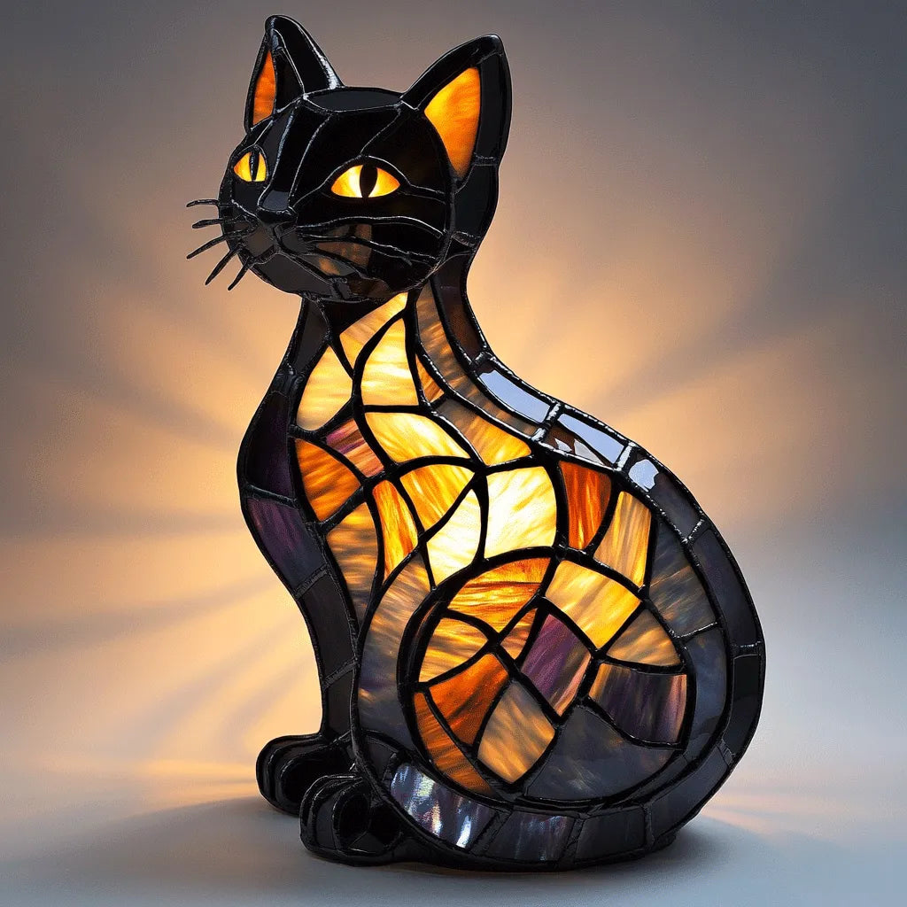 Glowing Cat Decorative Night Light | Stornfield