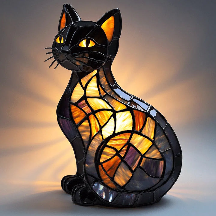 Cat Silhouette LED Night Light | Stornfield