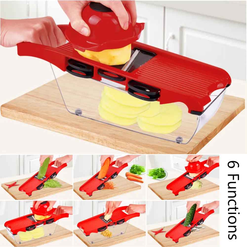 6-in-1 Mandoline Slicer Vegetable Cutter Stornfield