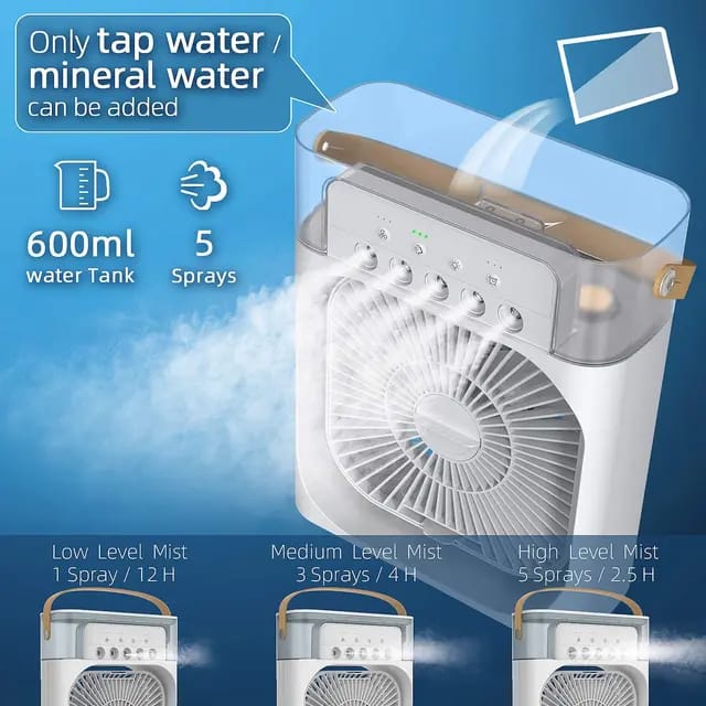 SPRAY HUMIDIFIER WATER COOLING FAN Stornfield