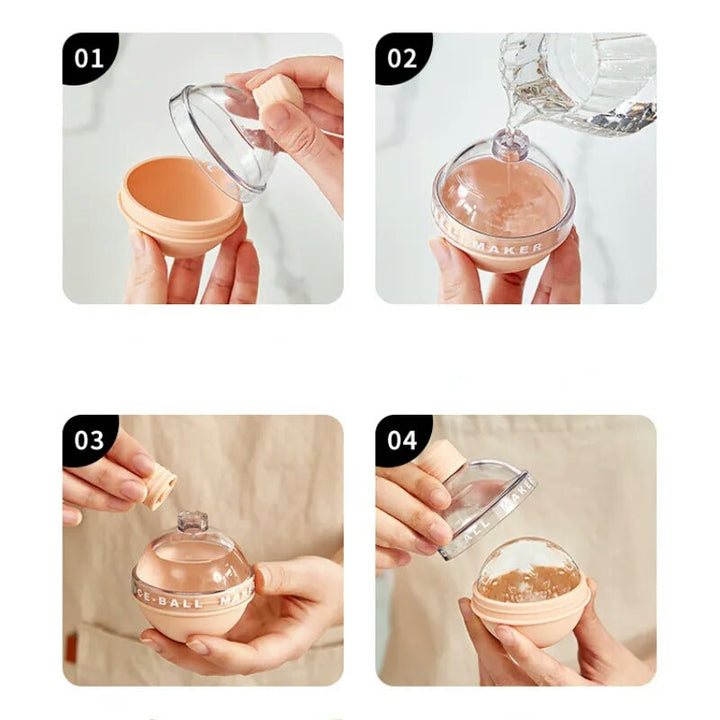 1PC Ice Ball Maker Mold 2.5 Inches Stornfield