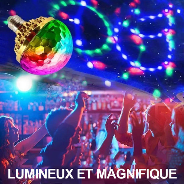 LED Disco Ball Colorful Rotating Bulb | Stornfield