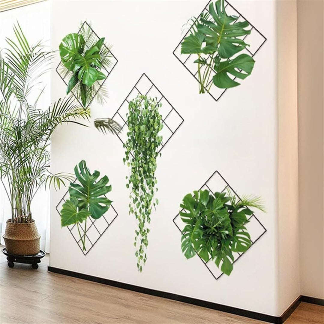3D Green Plant Wall Sticker (Pack of 2) Stornfield