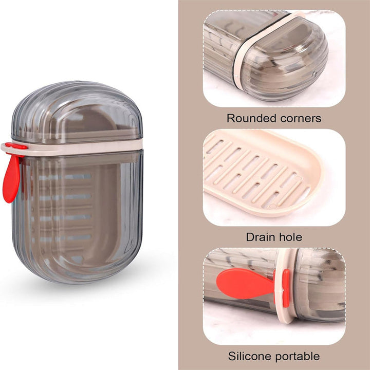 Portable Soap Dish Box Stornfield