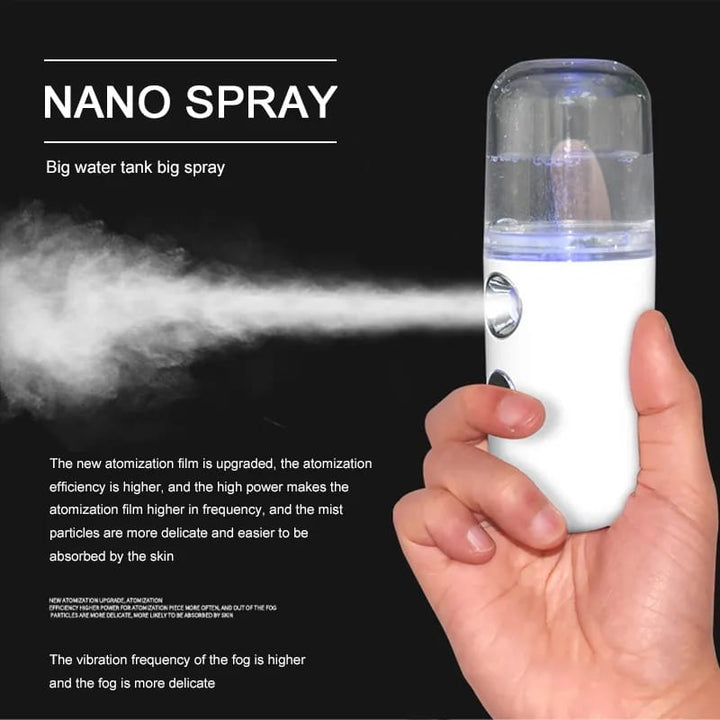 Face Humidifier Streamer, Mini USB Sprayer, Body Facial Spray Stornfield