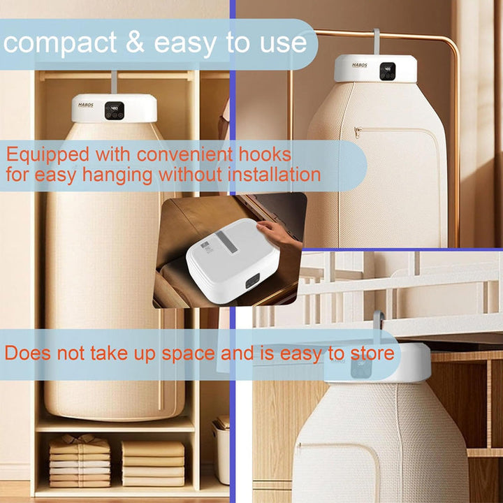 Stornfield Portable Electric Clothes Dryer Machine with Hanger