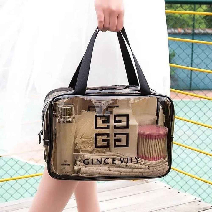 Trousse de Toilette de Voyage Organisateur Transparente Stornfield