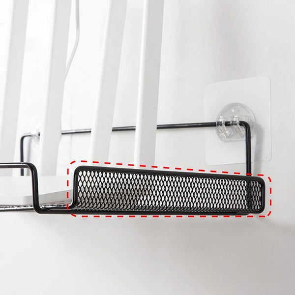 Stornfield Wall Mounted Router Mesh Shelf