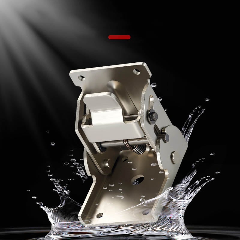 Saker 90 Degree Self-Locking Folding Hinge Corrosion-Resistant Invisible Connector | Stornfield