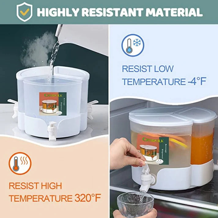 3 TANKS COLD BEVERAGE DISPENSER (5.2 LITRE) Stornfield
