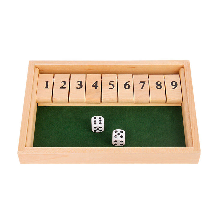 Shut The Box Game - Fun Table Math Game for Adults and Kids | Stornfield