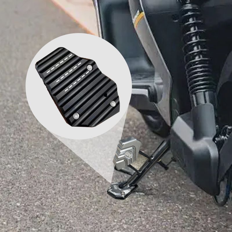 Stornfield | Motorcycle kickstand foot side stand extension pad