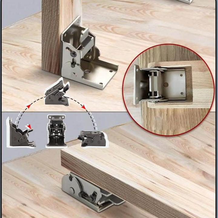 90 Degrees Self-locking Hinge Corrosion Protection Invisible Connector | Stornfield