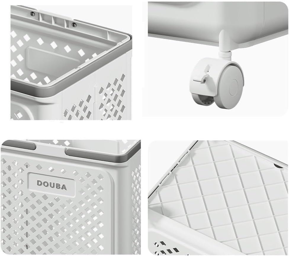 Large Capacity Movable Folding Laundry Basket Stornfield