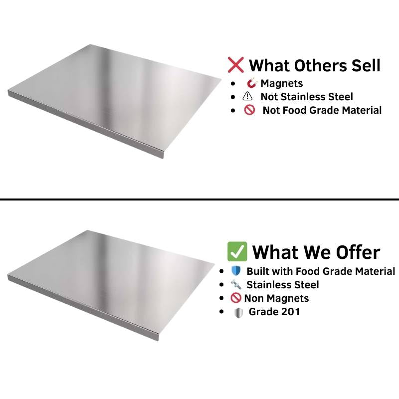 Stornfield Stainless Steel Cutting Board