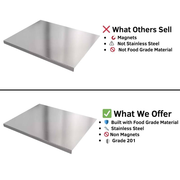 Stornfield Stainless Steel Cutting Board