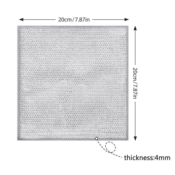 Wire Dishwashing Rags For Wet & Dry Pack of 5 Stornfield