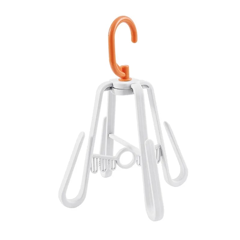 Rotating Shoe Drying Organizer Hanger with 4 Hooks Stornfield