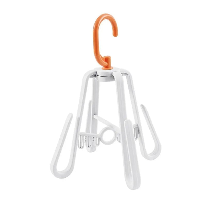 Rotating Shoe Drying Organizer Hanger with 4 Hooks Stornfield